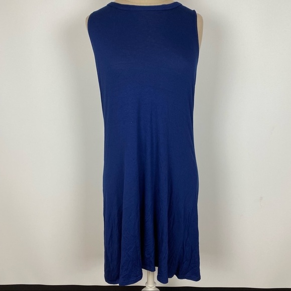 Olivia Rae Blue Shift Dress Medium NWT - Picture 1 of 5